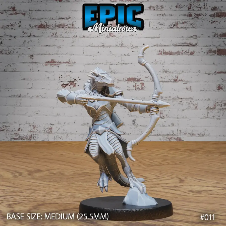 Lizard Folk Army Archer (Medium)
