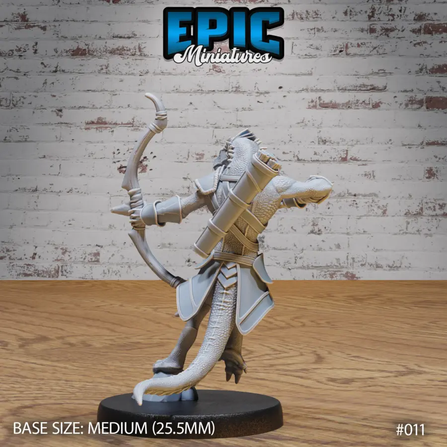 Lizard Folk Army Archer (Medium) - Image 2