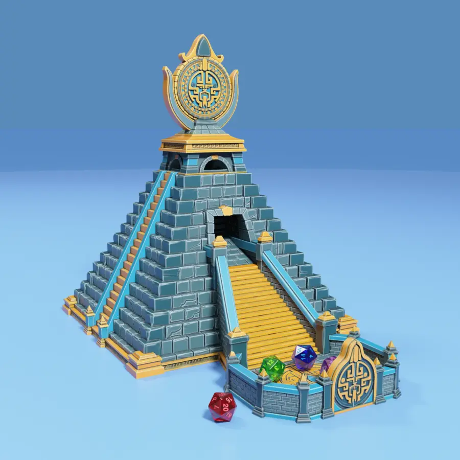 Jungle Temple Dice Tower
