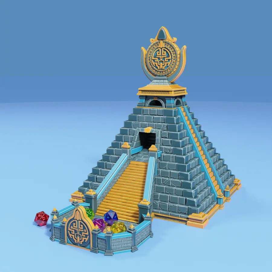Jungle Temple Dice Tower - Image 3