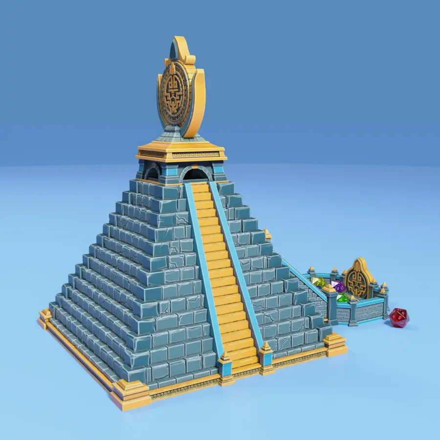 Jungle Temple Dice Tower - Image 6