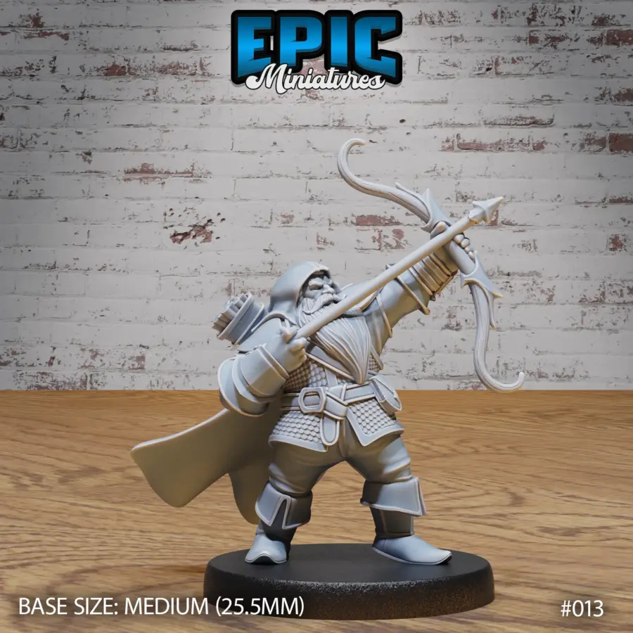 Dwarf Army Archer (Medium)