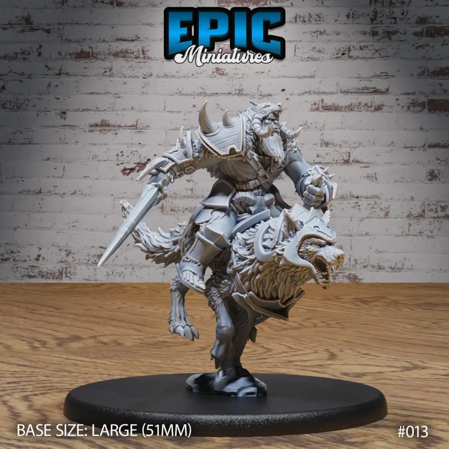 Orc Army Wolf Rider Sword (Large)