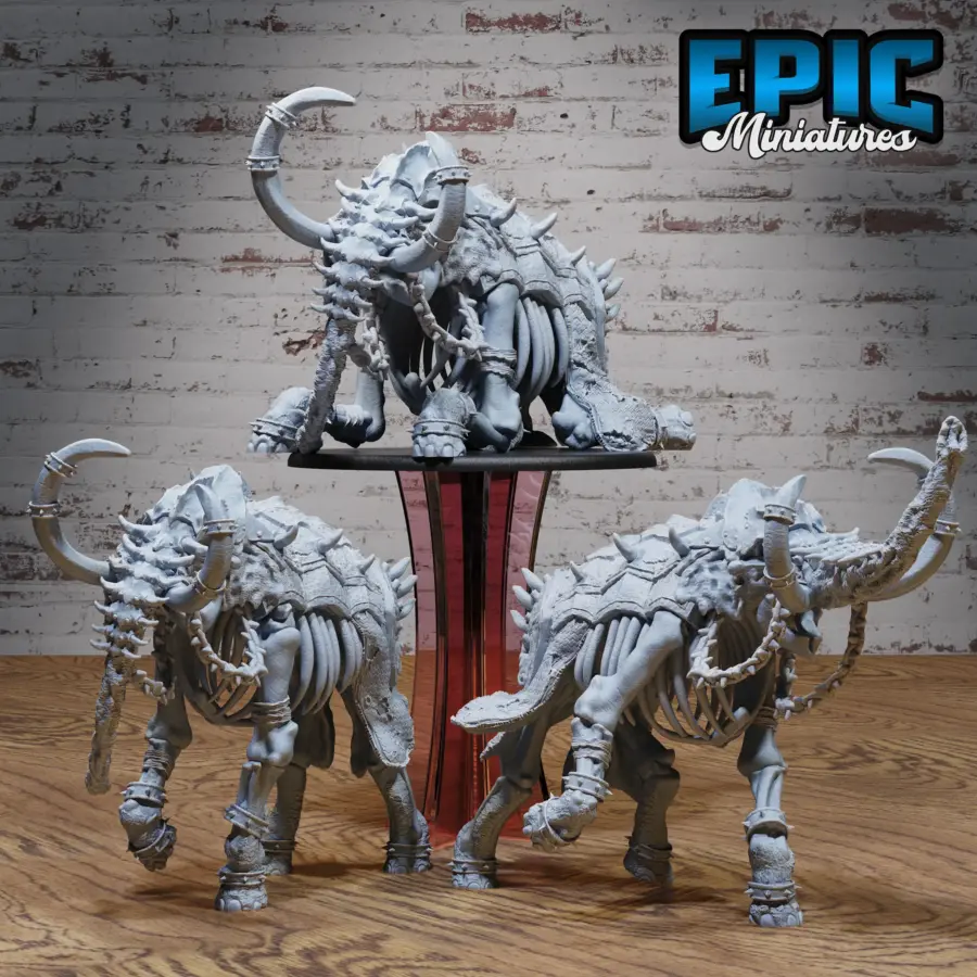 Elephant Skeleton Set