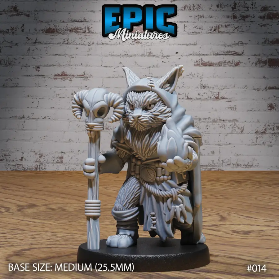 Cat Tribe Warlock (Medium)