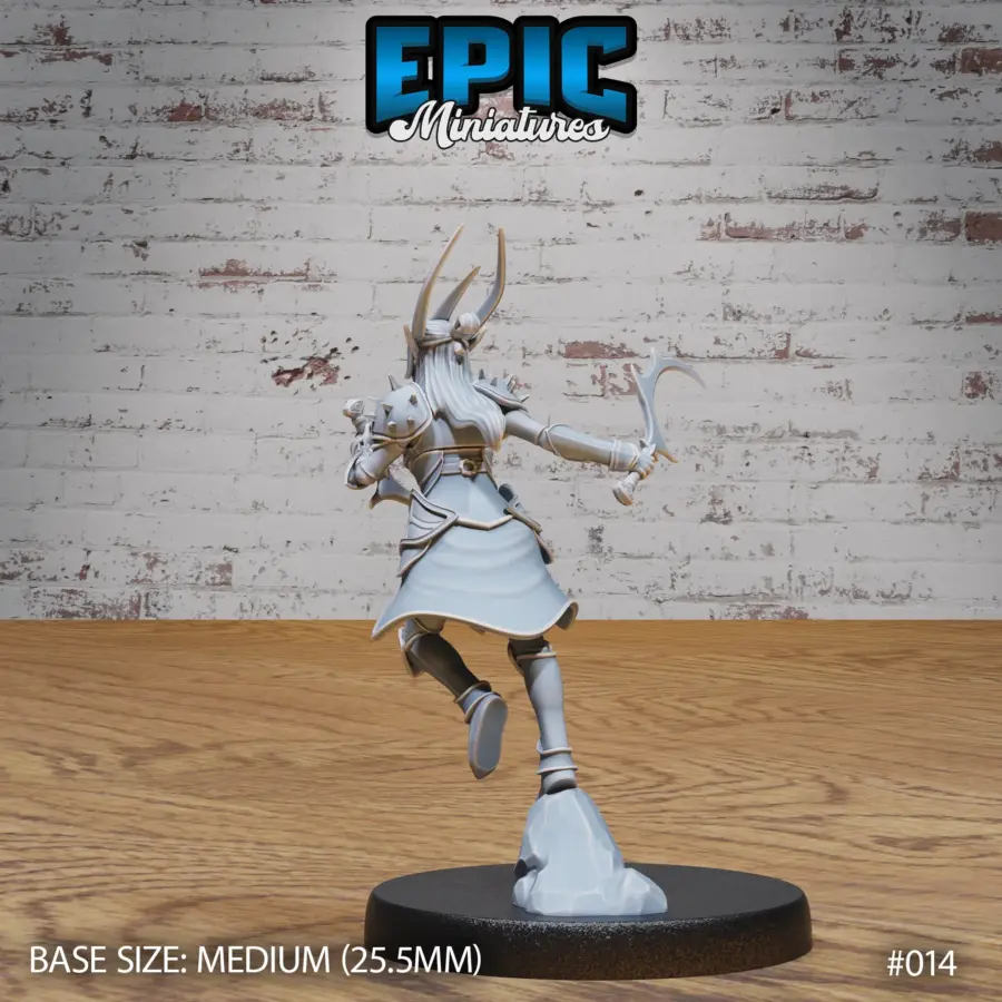Dark Elf Army Dual Scythes (Medium) - Image 2