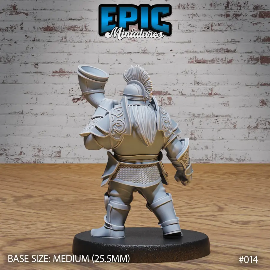 Dwarf Army Horn (Medium) - Image 2