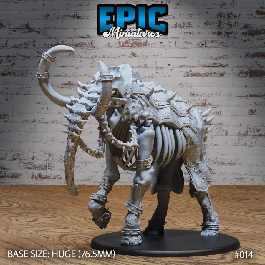 Elephant Skeleton (Huge)
