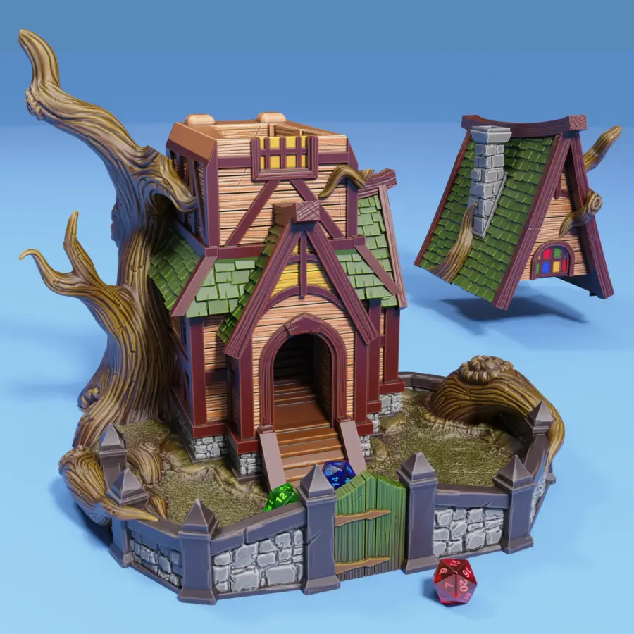 Witch Hut Dice Tower - Image 2