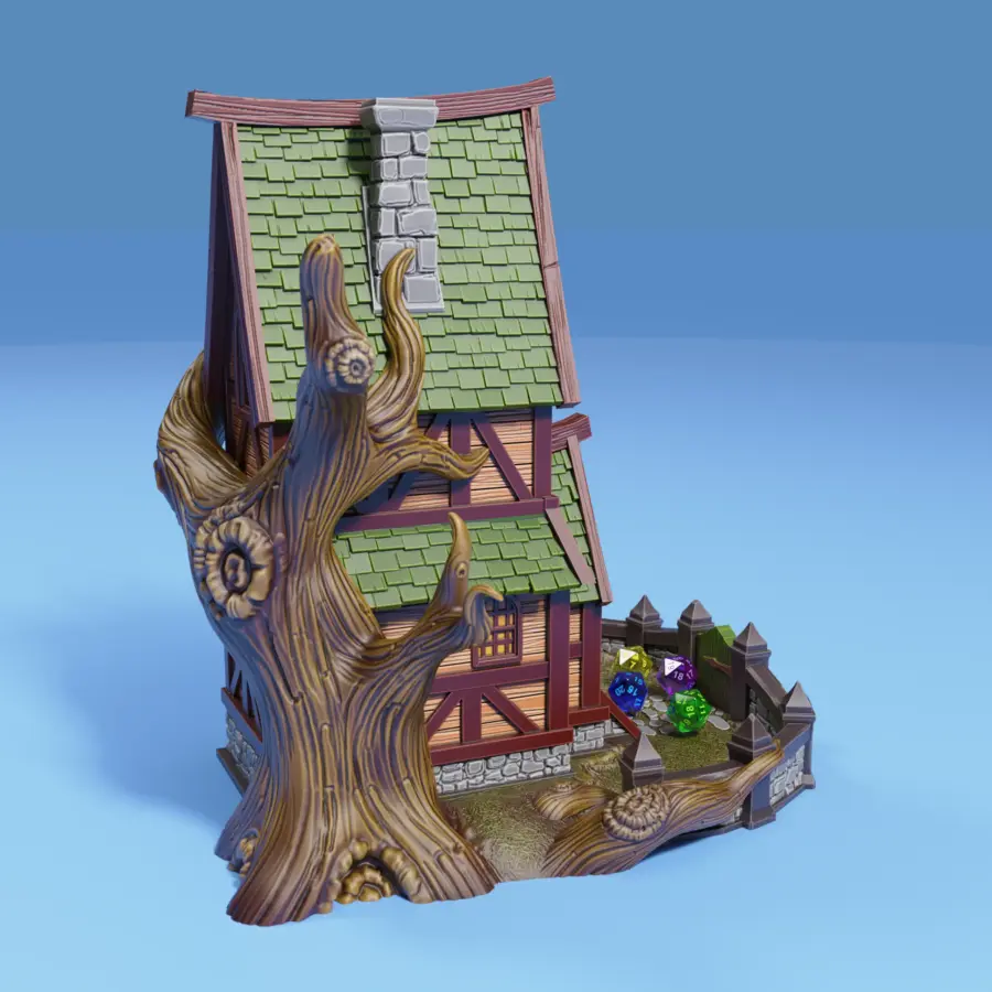 Witch Hut Dice Tower - Image 3