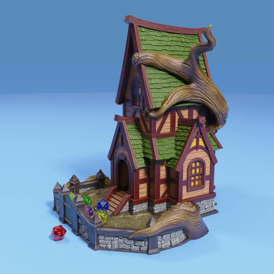 Witch Hut Dice Tower - Image 5