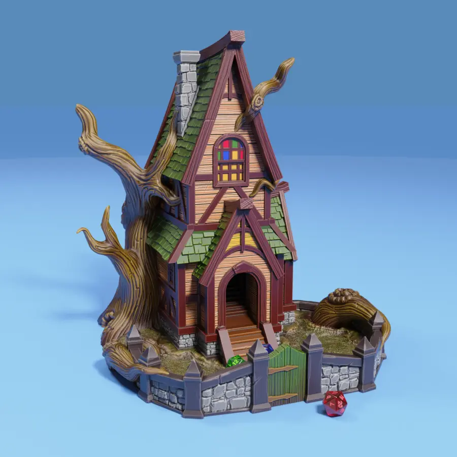 Witch Hut Dice Tower - Image 6