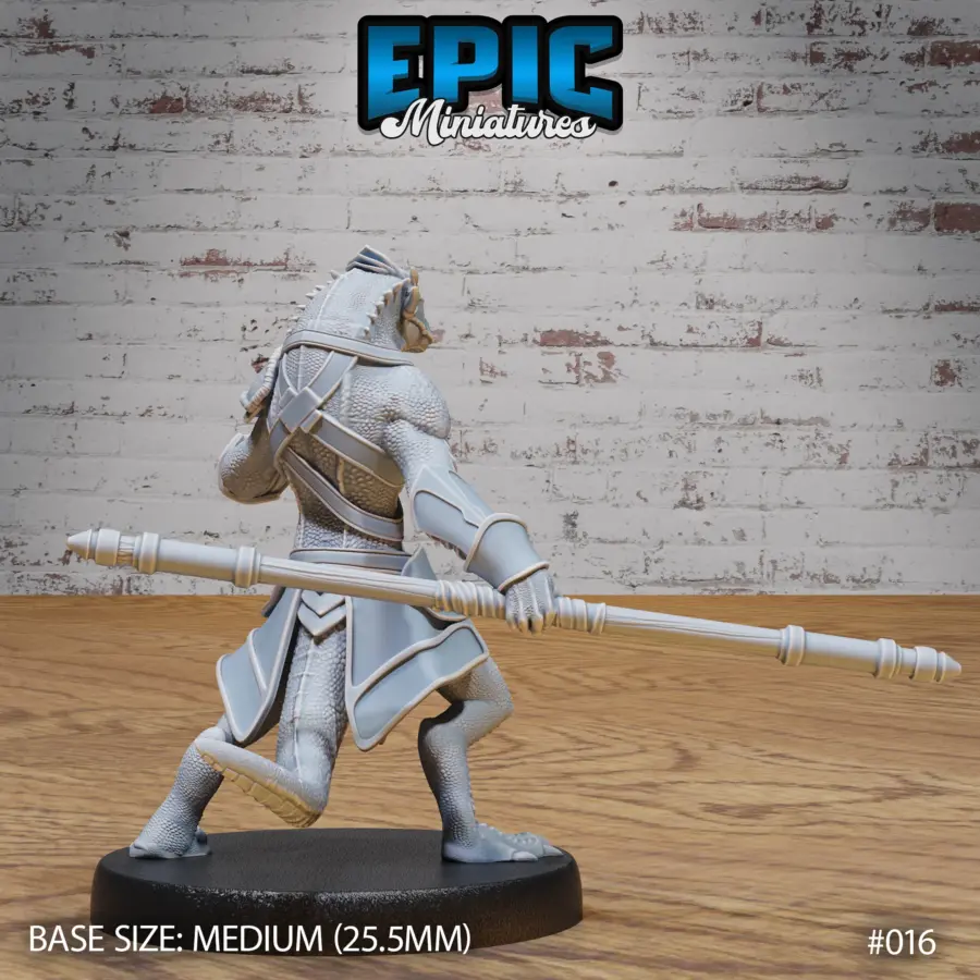 Lizard Folk Army Monk (Medium) - Image 2