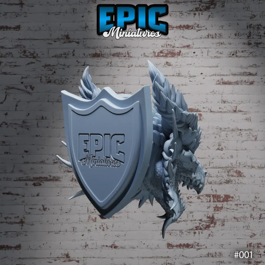 Red Dragon (Wall-Trophy) - Image 2