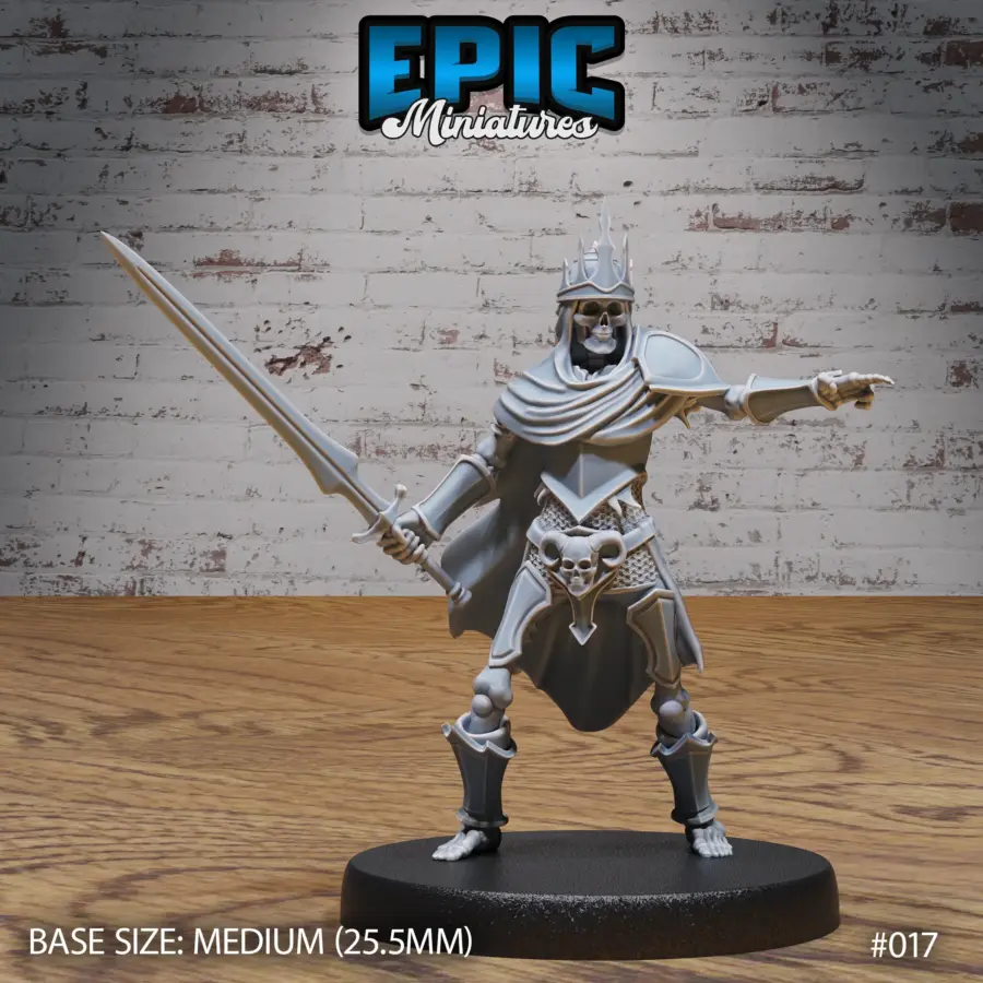 Skeleton Leader Commanding (Medium)