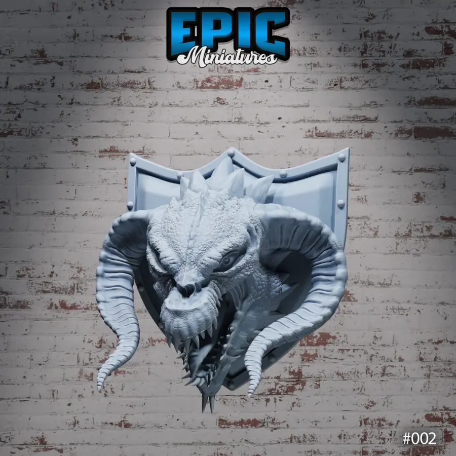 Black Dragon (Wall-Trophy)