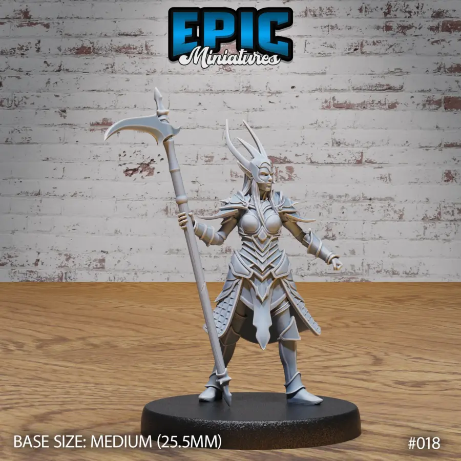 Dark Elf Army Large Scythe (Medium)