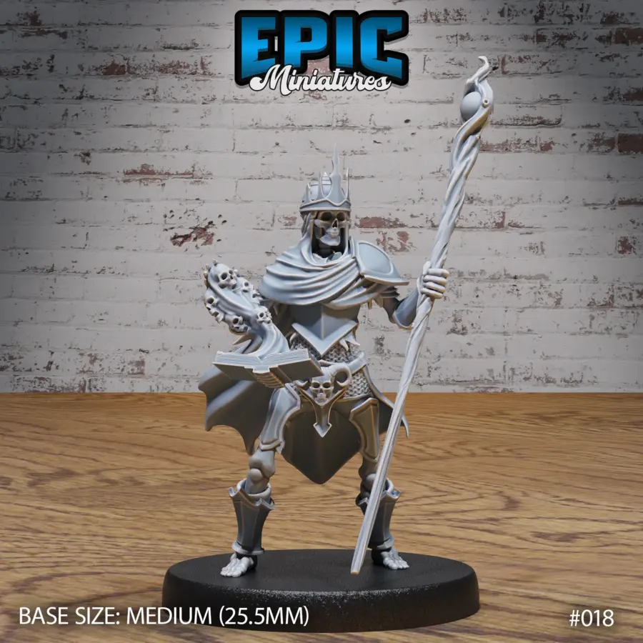 Skeleton Leader Magic (Medium)