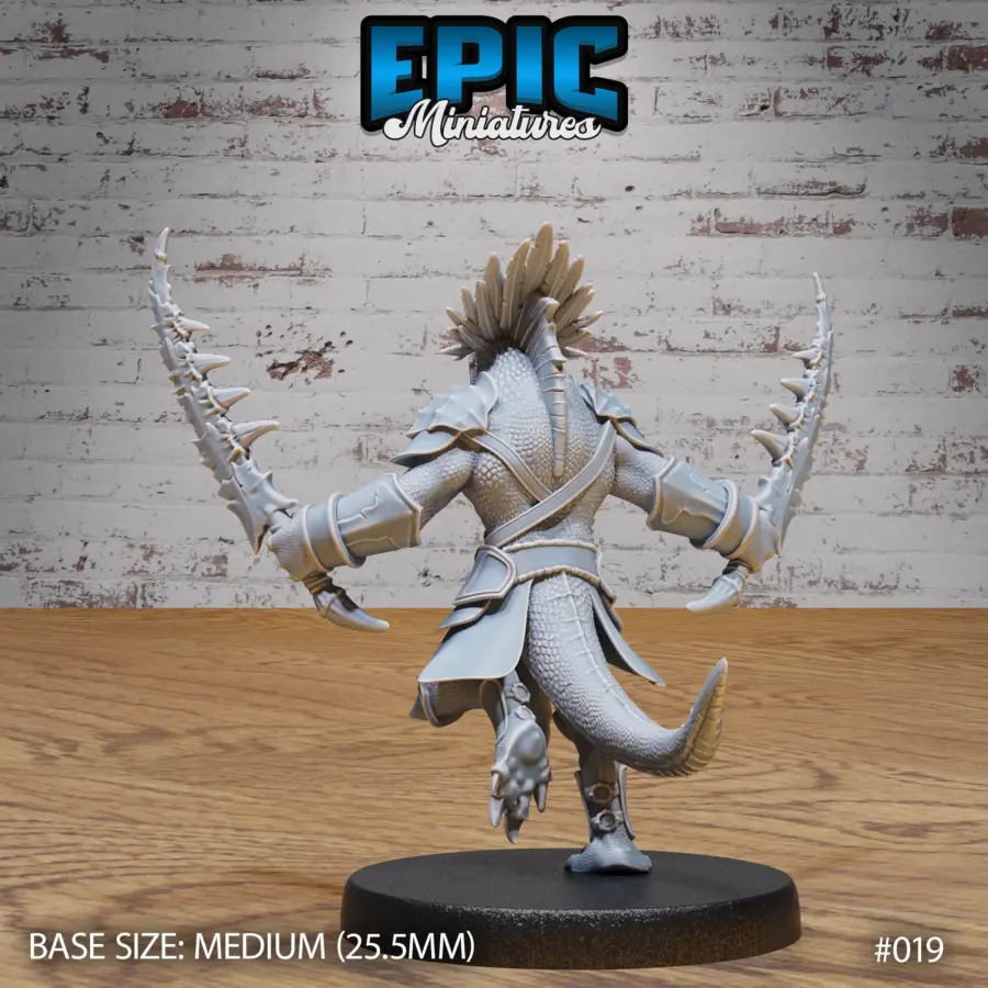 Lizard Folk Army Dual Swords (Medium) - Image 2