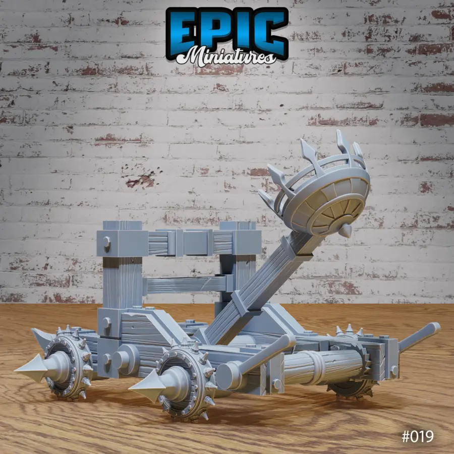 Dark Catapult / Dark Elf Army Catapult Operator Set - Image 3
