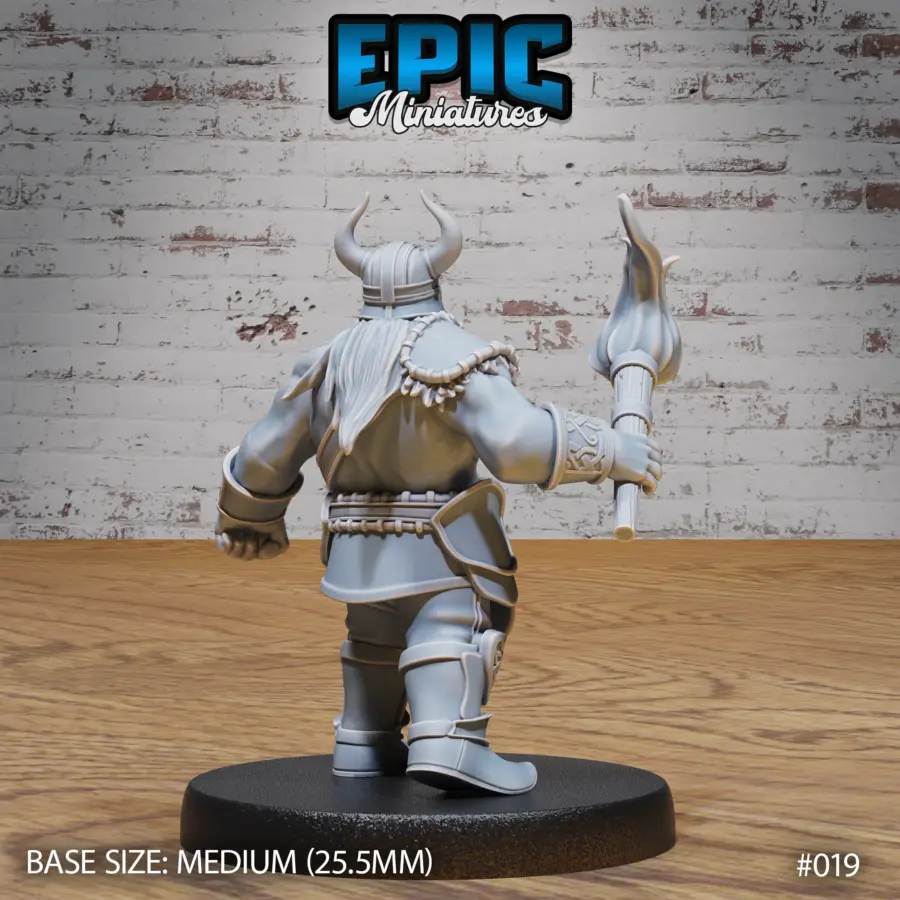 Siege Cannon / Dwarf Army Cannoneer Torch Set - Image 5