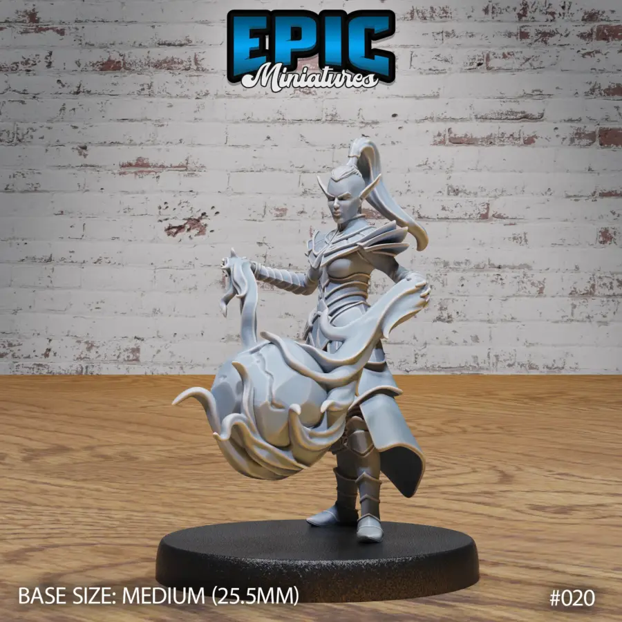Dark Elf Army Catapult Operator (Medium)