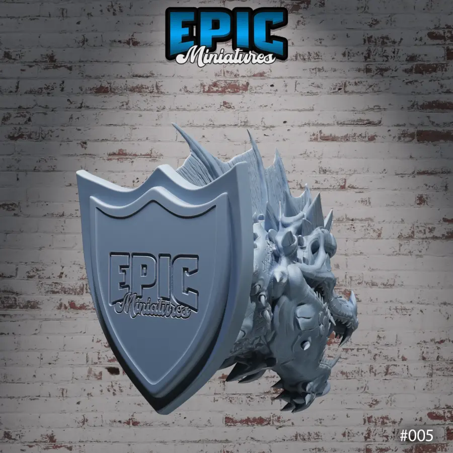 Green Dragon (Wall-Trophy) - Image 2