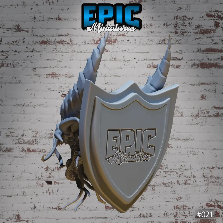 Gold Dragon Wall-Trophy - Image 5