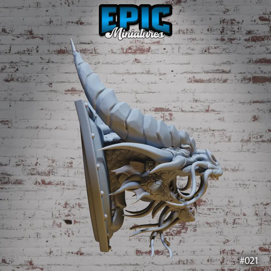 Gold Dragon Wall-Trophy - Image 8