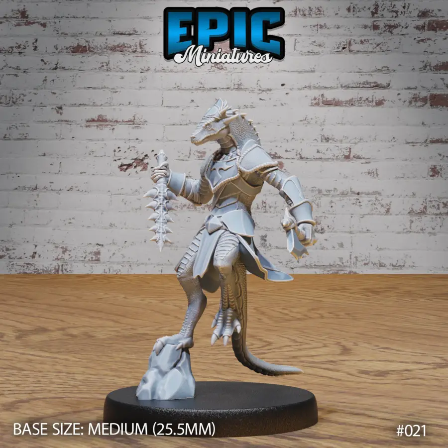 Lizard Folk Army Dagger & Axe (Medium)