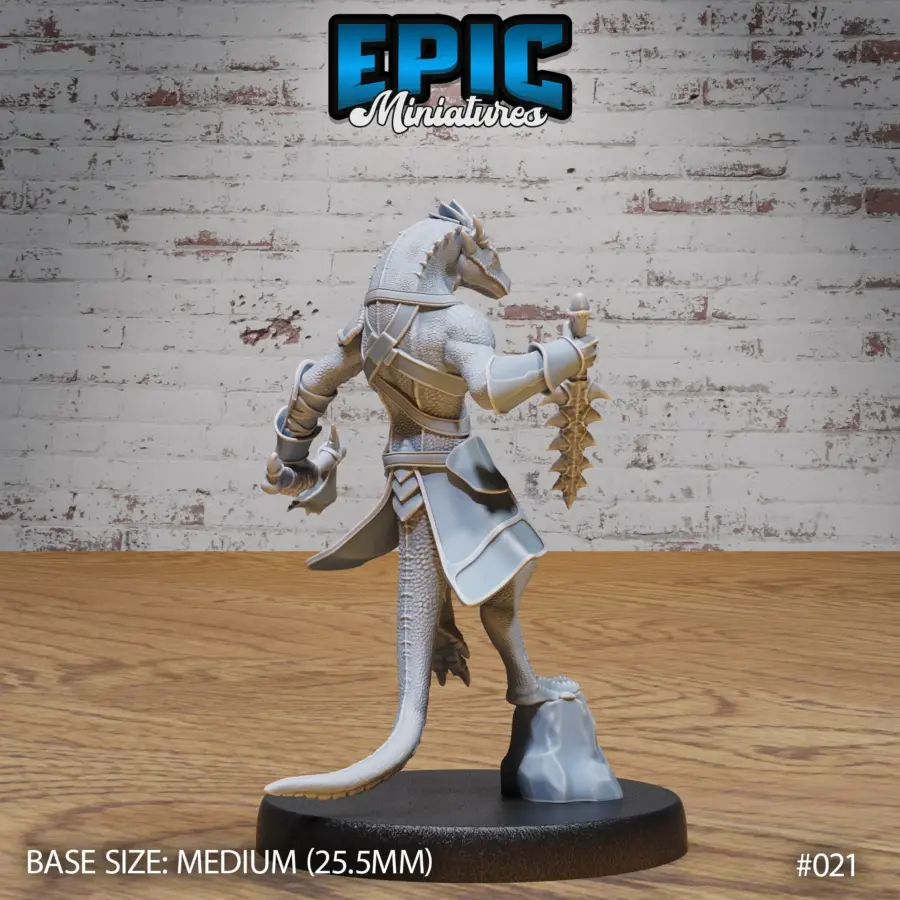 Lizard Folk Army Dagger & Axe (Medium) - Image 2