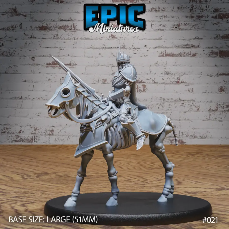 Skeleton Leader Mounted (Large) - Image 3