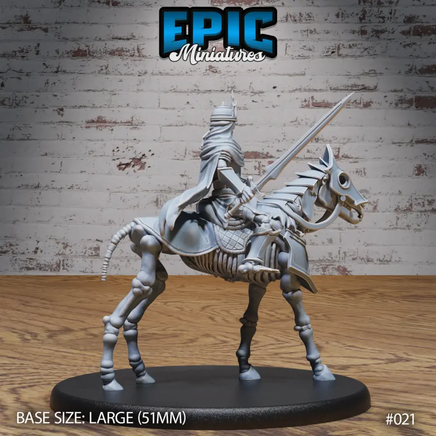 Skeleton Leader Mounted (Large) - Image 4