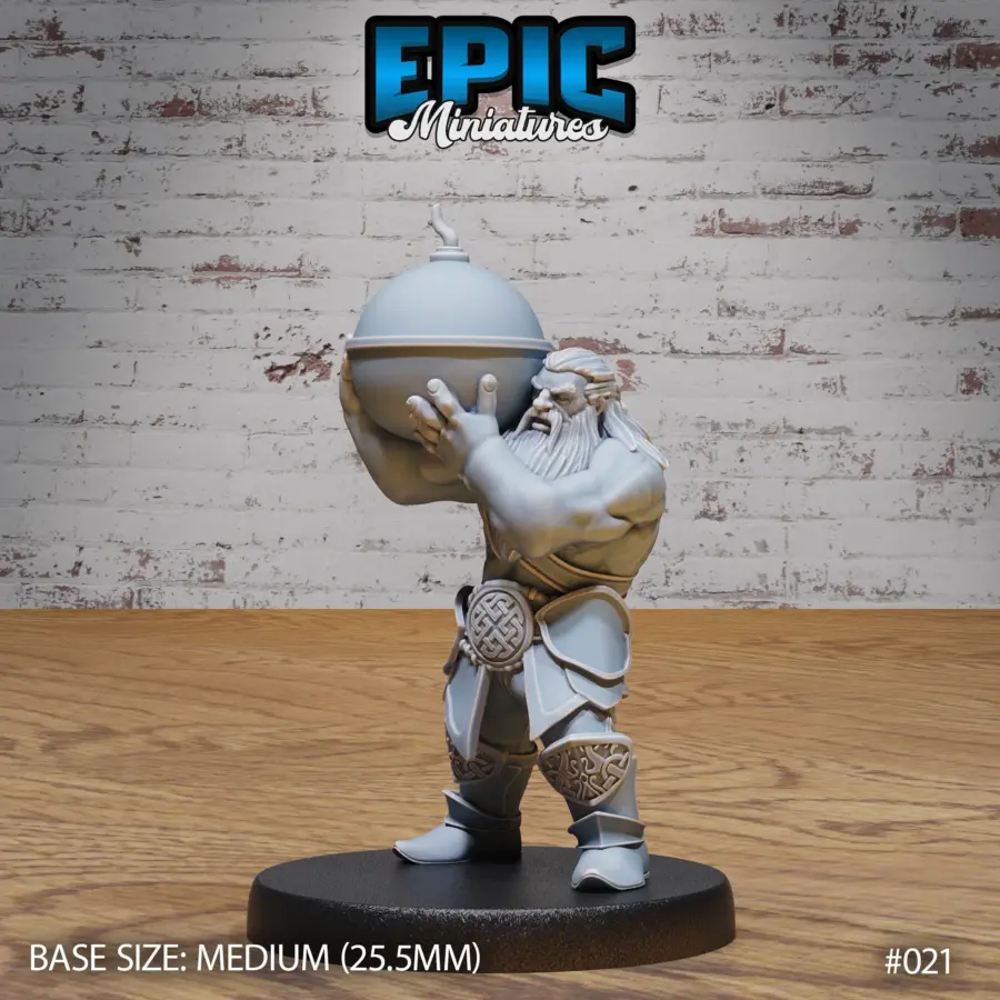 Trebuchet / Dwarf Army Trebuchet Operator Set - Image 4