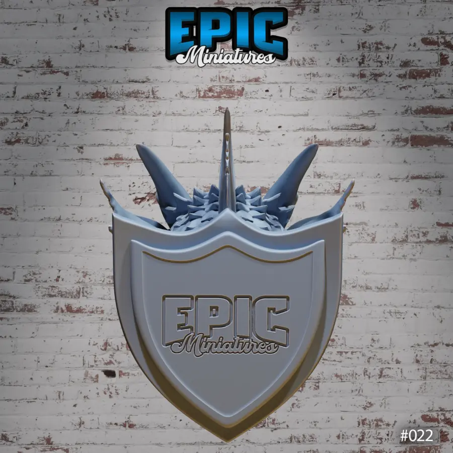 Silver Dragon Wall-Trophy - Image 2