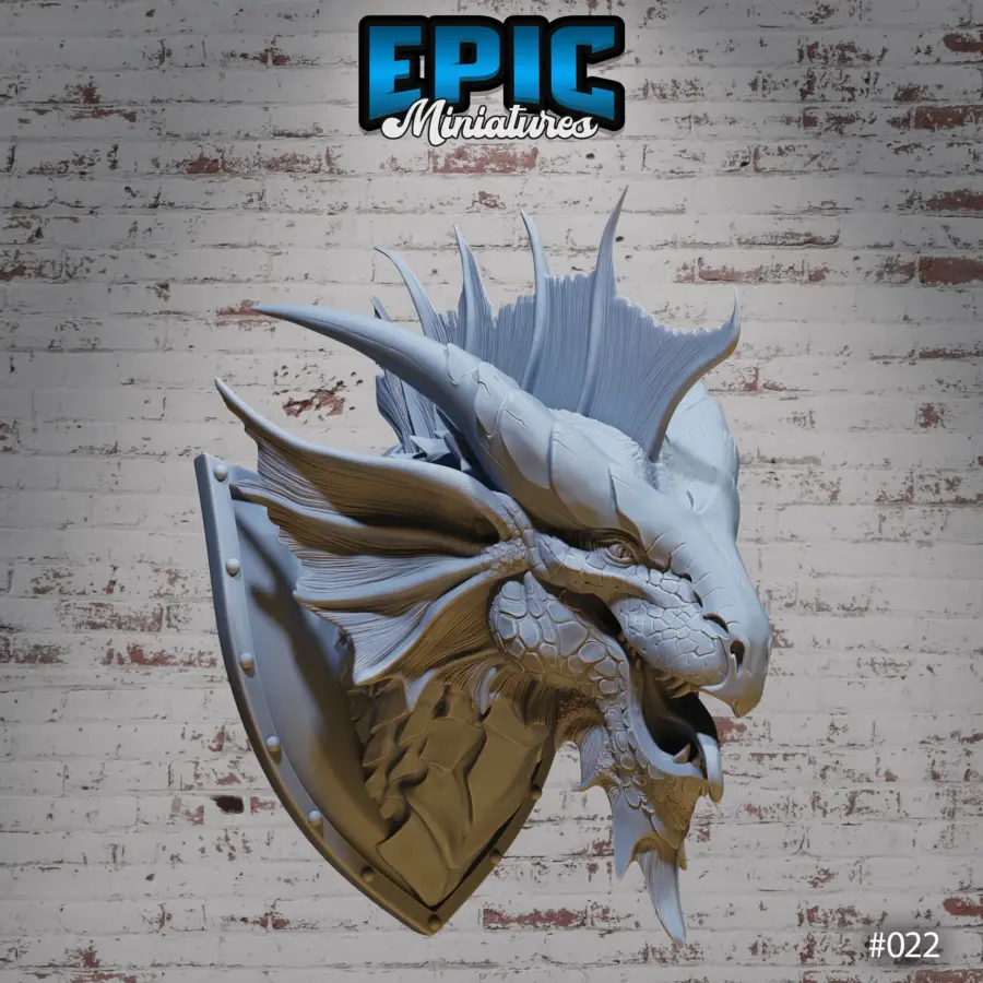 Silver Dragon Wall-Trophy - Image 6