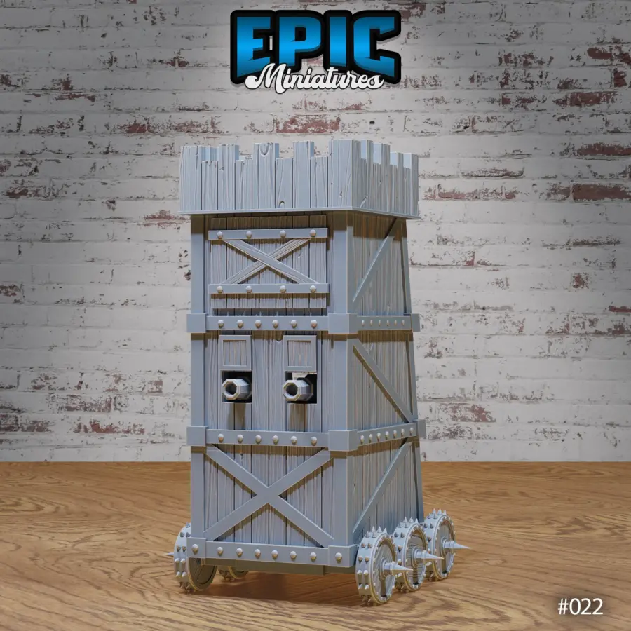 Siege Tower / Dwarf Army Siege Commander Set - Image 2