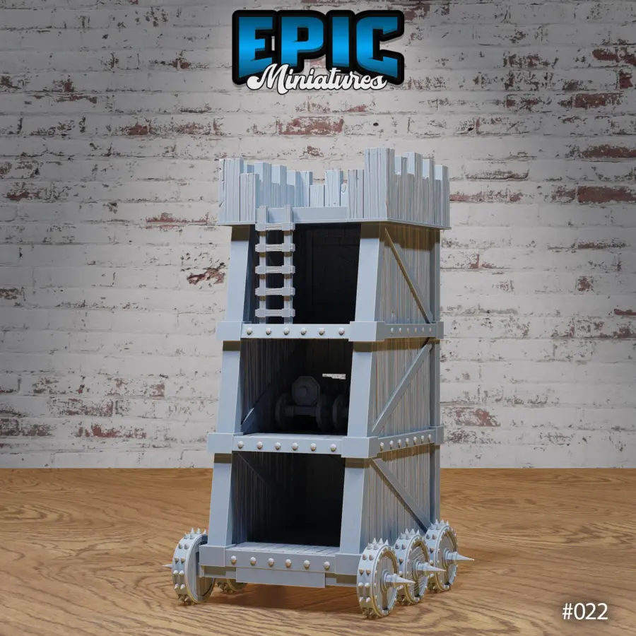Siege Tower / Dwarf Army Siege Commander Set - Image 3