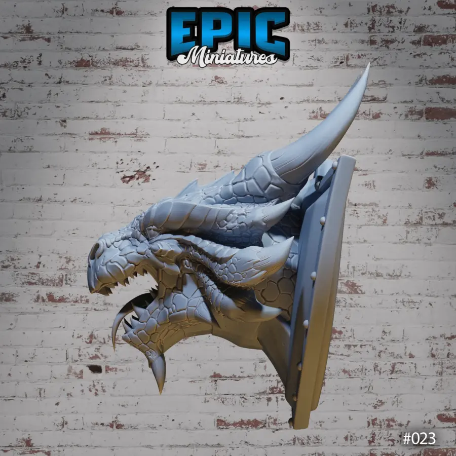 Bronze Dragon Wall-Trophy - Image 4