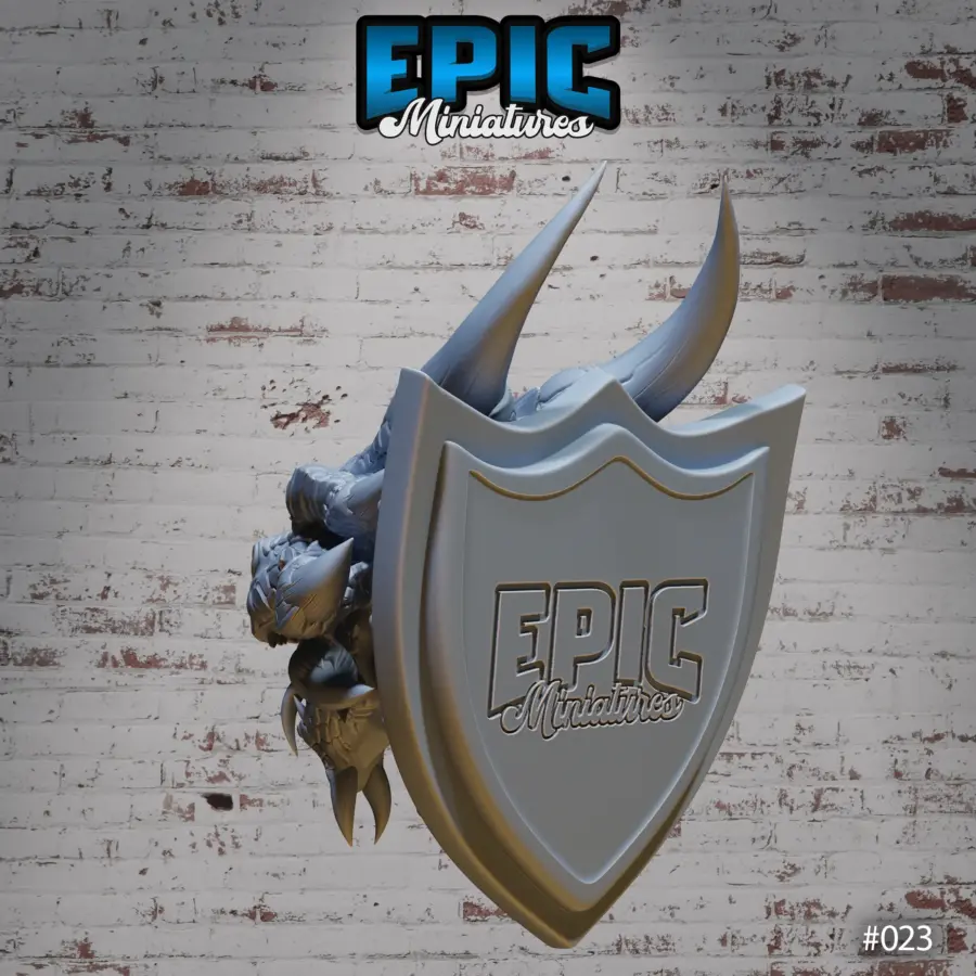 Bronze Dragon Wall-Trophy - Image 5