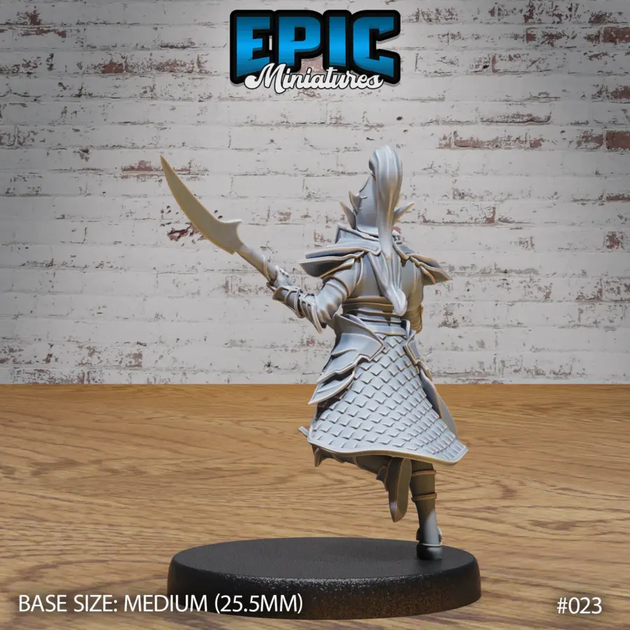 Dark Elf Army Double-Sided Spear (Medium) - Image 2