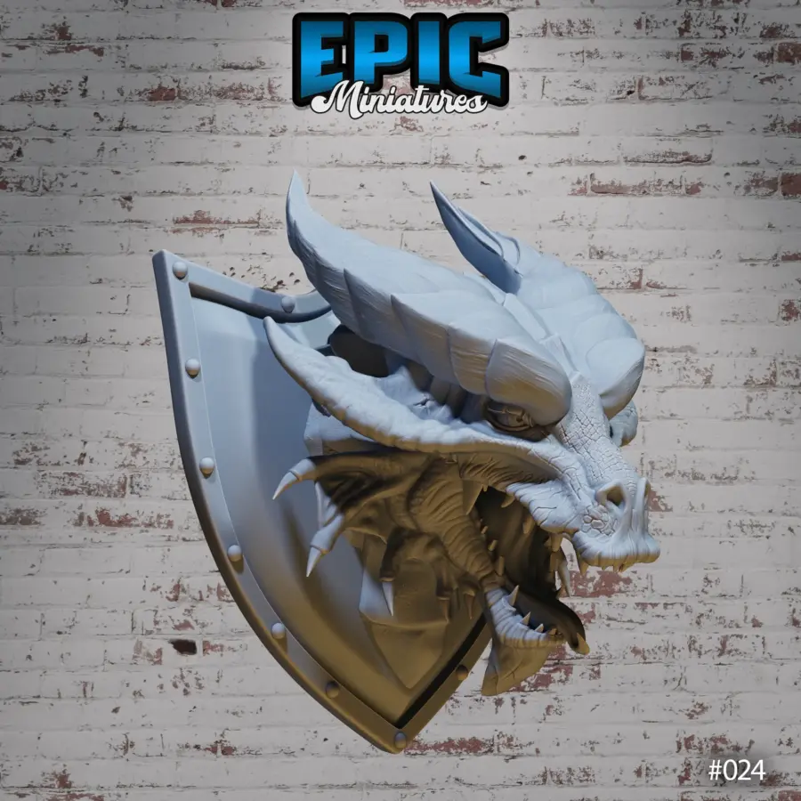Copper Dragon Wall-Trophy - Image 2