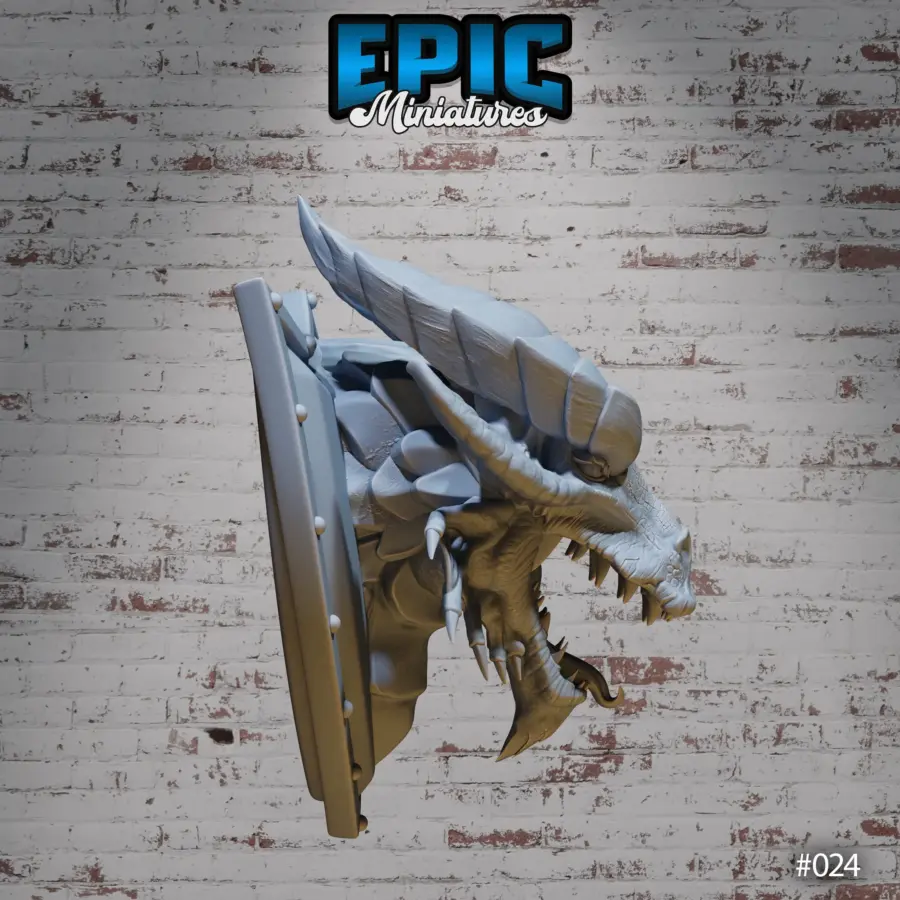 Copper Dragon Wall-Trophy - Image 8