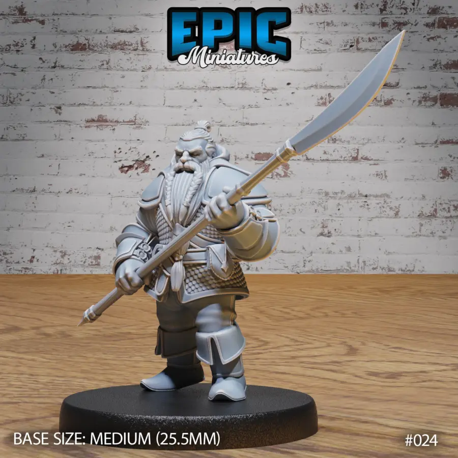 Dwarf Army Spearman / Dwarf Army Drummer / Dwarf Army Crossbow Set - Image 2