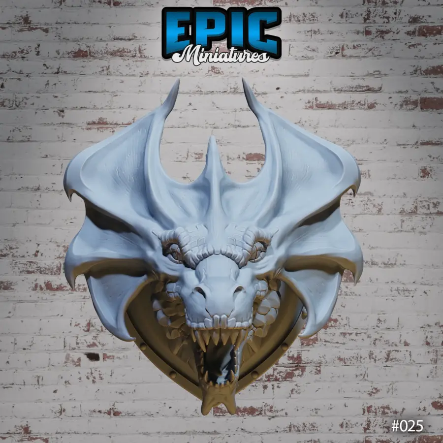 Brass Dragon Wall-Trophy - Image 4