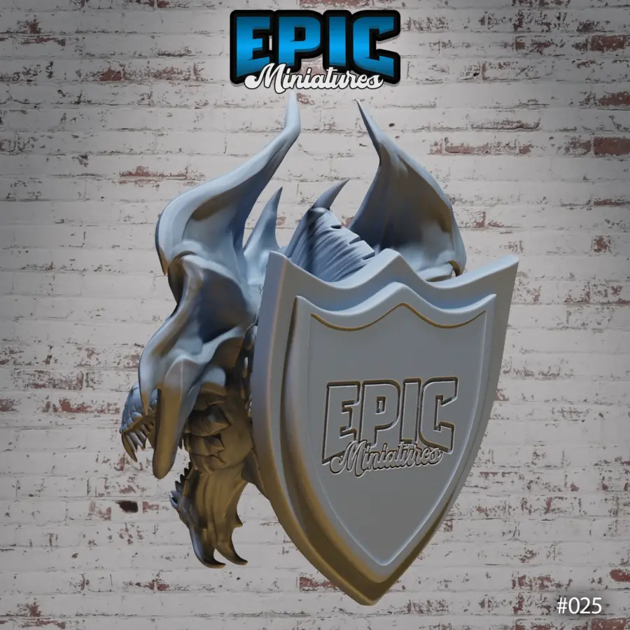 Brass Dragon Wall-Trophy - Image 6