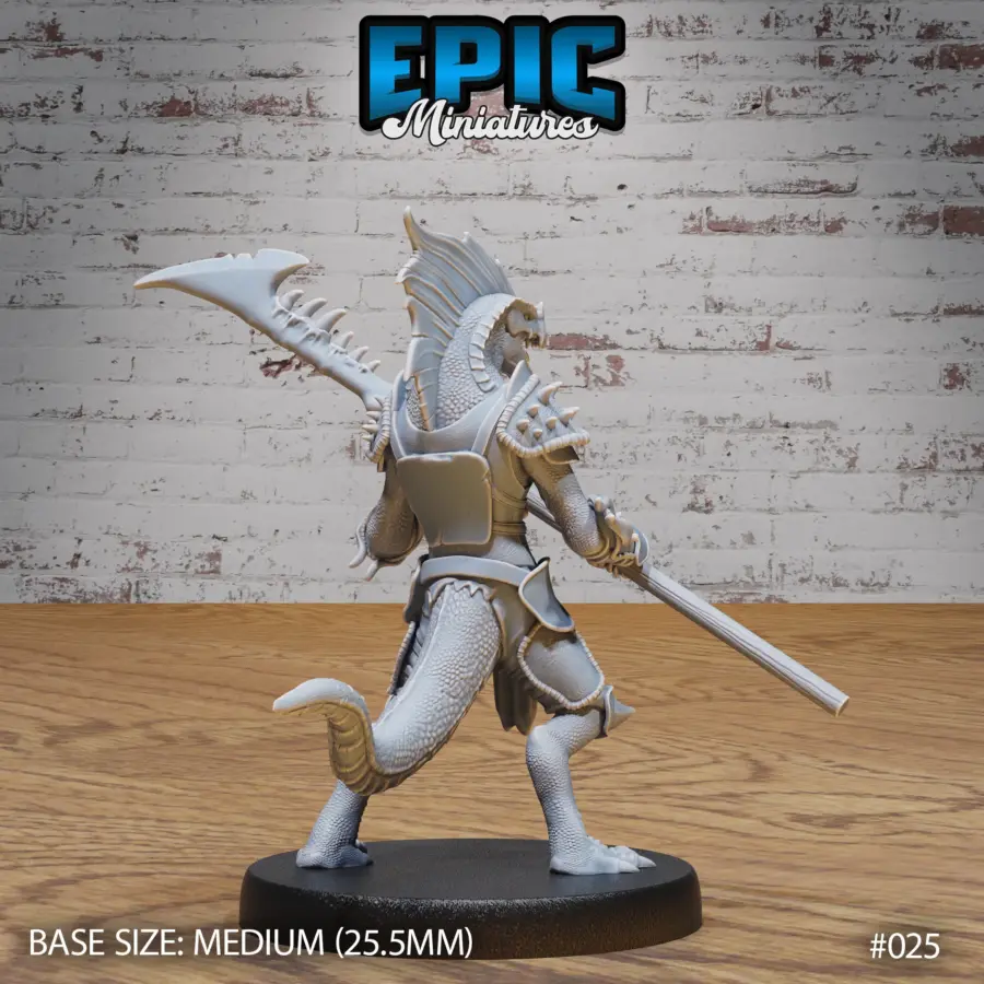 Lizard Folk Army Halberd (Medium) - Image 2