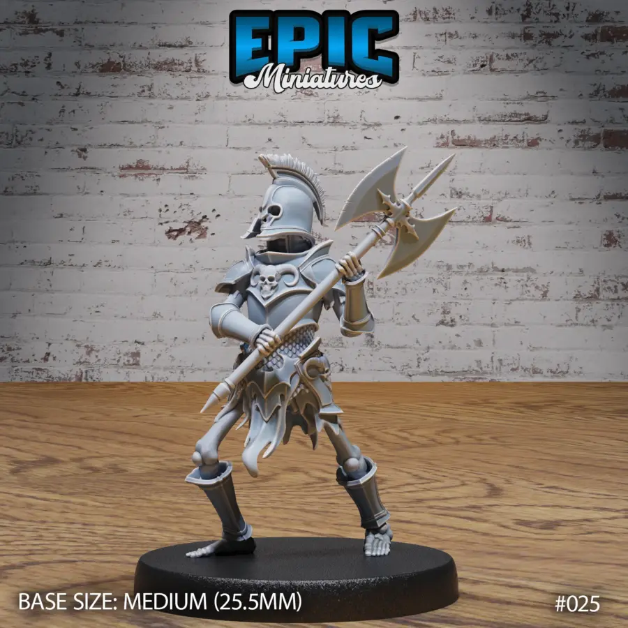 Skeleton Army Axe (Medium)