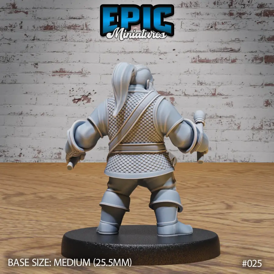 Dwarf Army Spearman / Dwarf Army Drummer / Dwarf Army Crossbow Set - Image 5