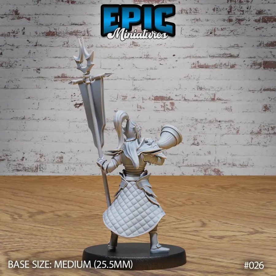 Dark Elf Army Battle Horn (Medium) - Image 2